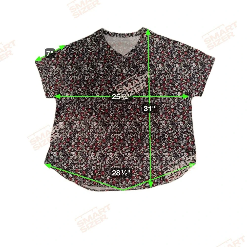 New‎ Floral blouses 3XL lightweight without tags - Picture 2 of 4